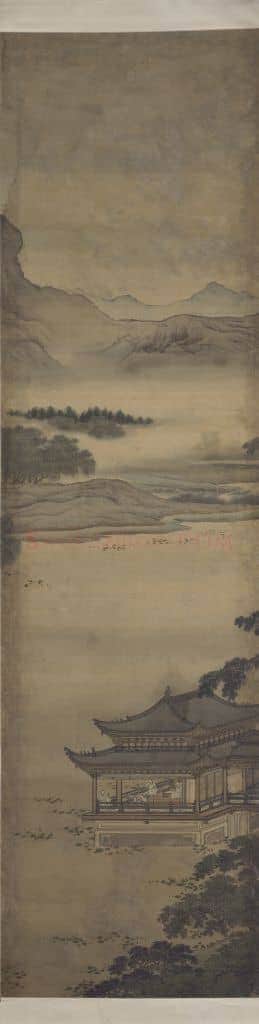 袁江竹苞松茂图屏 | 故宫绘画藏品