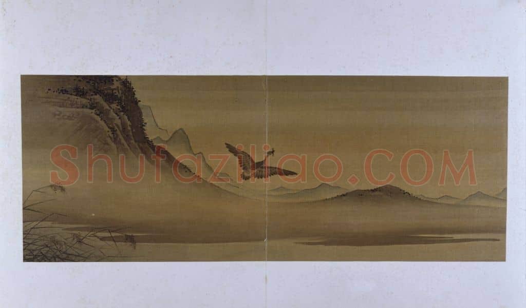 古琴曲《秋鸿》图谱册 | 故宫绘画藏品