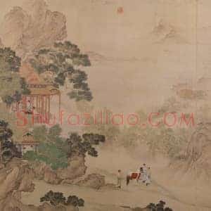 郎世宁乾隆皇帝阅骏图屏