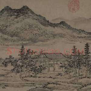 朱德润秀野轩图卷