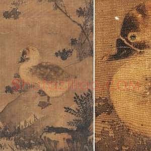 崔白《沙渚凫雏图》
