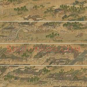 仇英《摹清明上河图》全卷