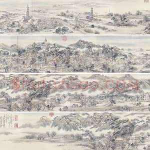 周鲲《升平万国图卷》全卷