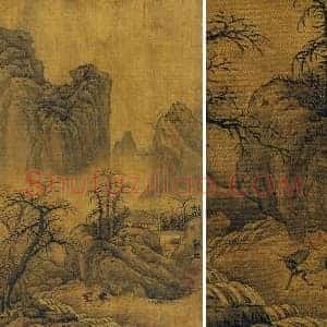 宋《郭熙行旅山水》页