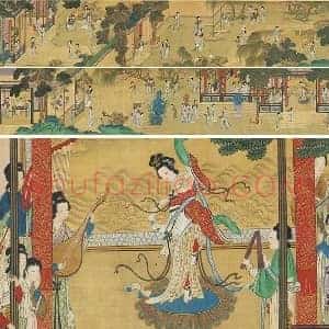 仇英《百美图》卷