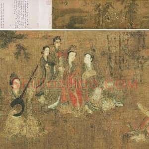 阮郜《阆苑女仙图》卷