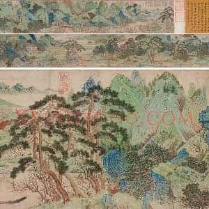 仇英《桃花源图》全卷
