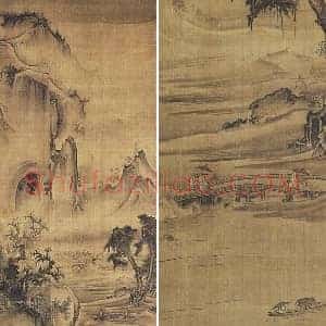 传郭熙《云烟揽胜图》轴