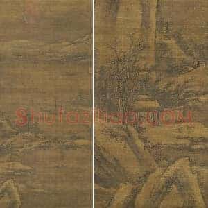 传郭熙《丰年瑞雪图》轴