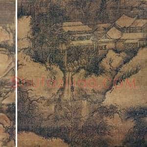 郭熙《关山春雪图》轴