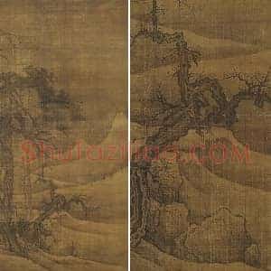 传郭熙《寒林图》轴