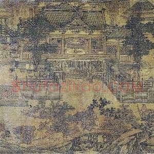 卫贤《闸口盘车图》