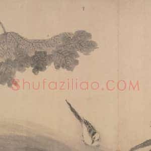 法常水墨写生图卷