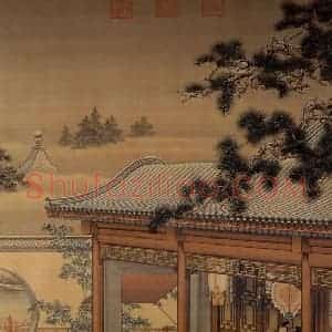 清代《岁朝图》国画综合工笔作品图片赏析