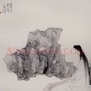 清代 任颐《仕女图册》国画人物作品图片赏析