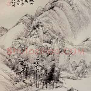 清代 任预《山水图册》国画山水作品图片赏析