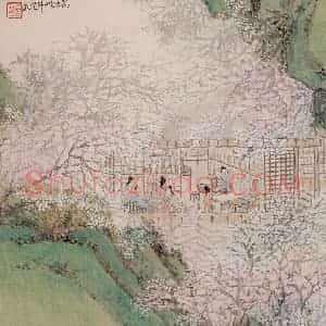 清代 任熊《姚大梅诗意图册》国画综合作品图片赏析