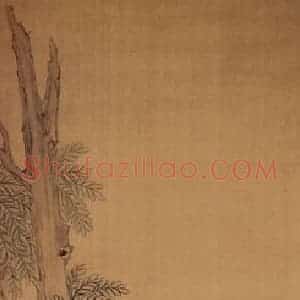 清代 任薰《人物故事图屏》国画人物作品图片赏析