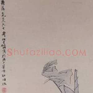 清代 任颐《三星图》国画人物作品图片赏析