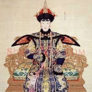 慧贤皇贵妃朝服像轴