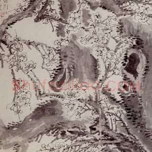 1757年 金农《梅花册》国画花鸟作品图片赏析