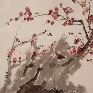 1754年 金农《梅花册》国画花鸟作品图片赏析