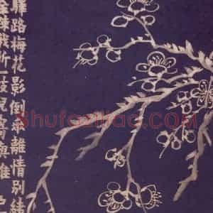 1757年 金农《梅花十二开》国画花鸟作品图片赏析