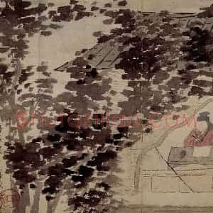 1759年 金农《杂画册》国画综合写意作品图片赏析