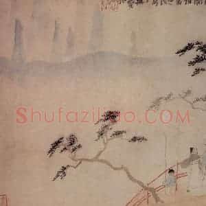 1759年 金农《山水人物册》国画综合写意作品图片赏析