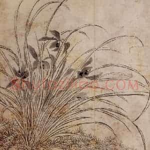 1761年 金农《花卉册》国画花鸟写意作品图片赏析