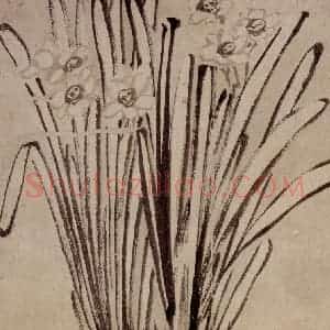 1761年 金农《花卉册》国画花鸟写意作品图片赏析
