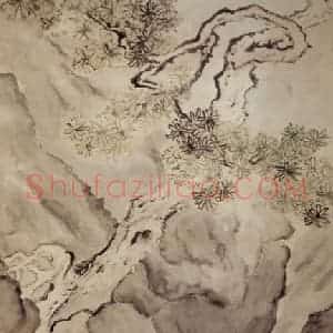 金农《药师佛像》国画综合写意作品图片赏析