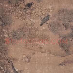 明代 吕纪《花鸟图》国画花鸟作品图片赏析