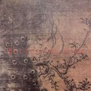 明代 林良《孔雀图》国画花鸟作品图片赏析