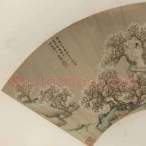 明代 丁云鹏《罗浮花月》国画综合作品图片赏析