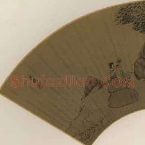明代 陈洪绶《人物》国画人物作品图片赏析
