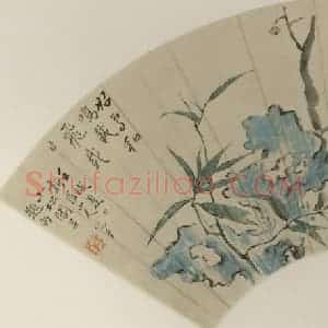 清代 华岩《好鸟和鸣》国画花鸟作品图片赏析