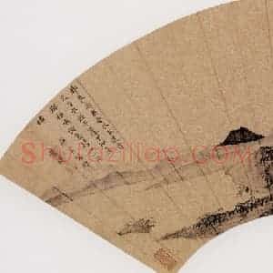 明代 唐寅《南湖春水图》国画花鸟作品图片赏析