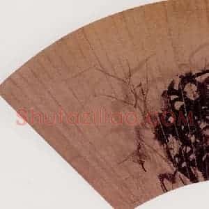 明代 唐寅《墨竹图》国画花鸟作品图片赏析