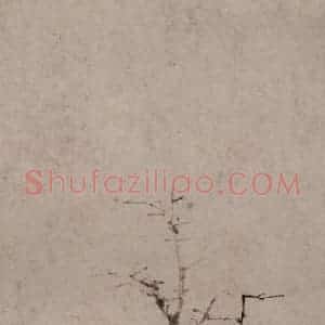 1618年 陈洪绶《早年画册》国画花鸟写意作品图片赏析