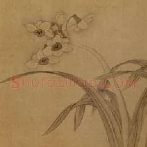 1651年 陈洪绶《三处士图卷》国画花鸟工笔作品图片赏析
