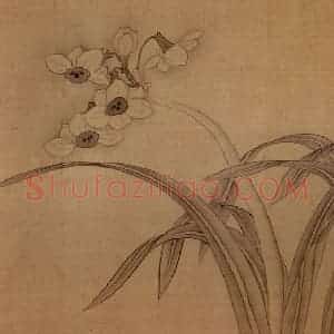 1651年 陈洪绶《三处士图卷》国画花鸟工笔作品图片赏析