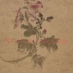 明代 孙龙《花鸟草虫册》国画花鸟兼工带写作品图片赏析