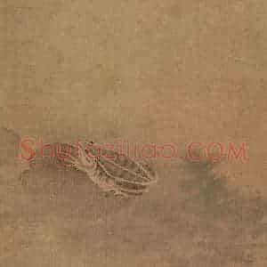 明代 孙龙《花鸟草虫册》国画花鸟写意作品图片赏析