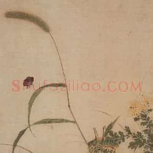 清代 牟义《杂画册》国画花鸟工笔作品图片赏析