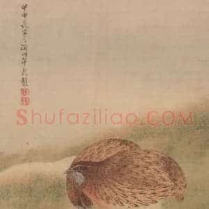 清代 牟义《杂画册》国画花鸟工笔作品图片赏析