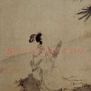 明代 吴伟《人物》国画人物作品图片赏析