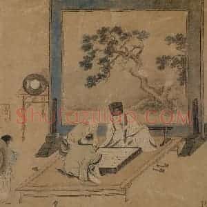 仇英《摹天籁阁宋人画册》国画综合作品图片赏析