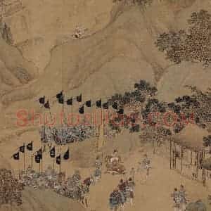 仇英《摹天籁阁宋人画册》国画综合作品图片赏析