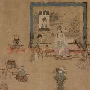 仇英《摹天籁阁宋人画册》国画综合作品图片赏析